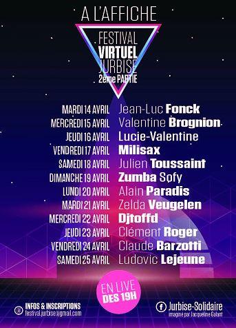 Affiche festival vituel