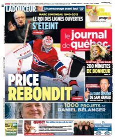 Le Journal de Québec du 4 mai 2013 pages 34 et 35 (2 pages ) Le festival de l'émotion nos idoles en coulisses