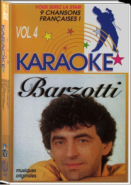 K7 vidéo VHS karaoké volume 4