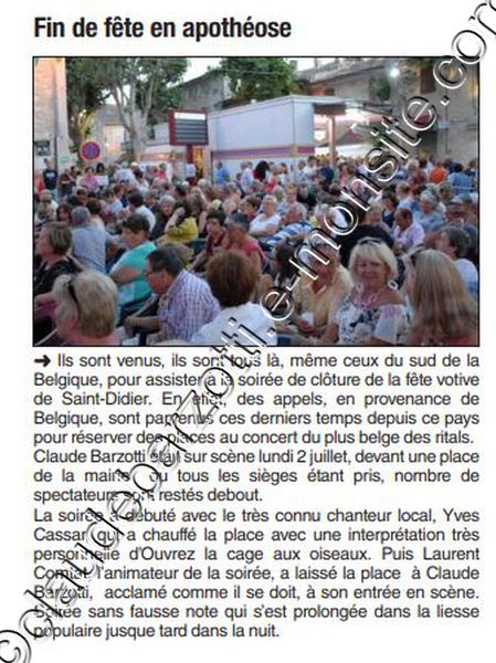 le dauphiné libéré 5 juillet 2018 p 16 prot