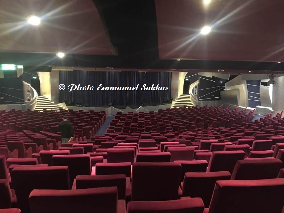 La salle de spectacle (photo emmanuel Sakkas)