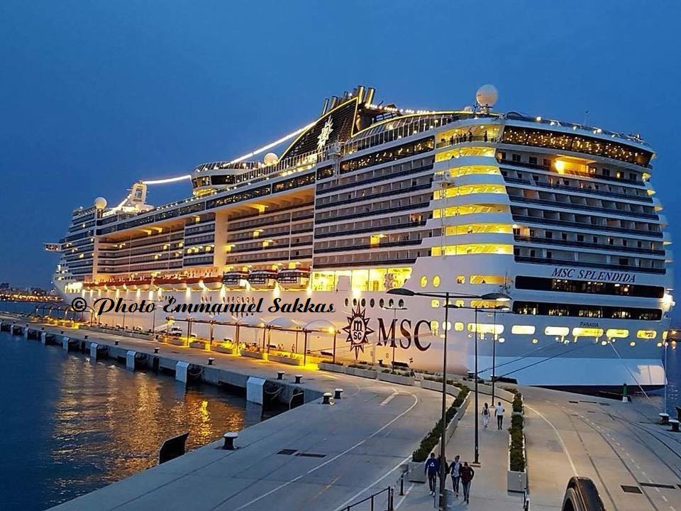 MSC SPLENDIDA croisière en Méditerranée