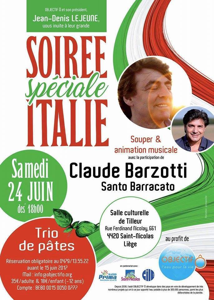 soiree italienne objectifo