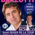 Affiche officielle 31 mars 2019 st didier de la tour concert barzotti