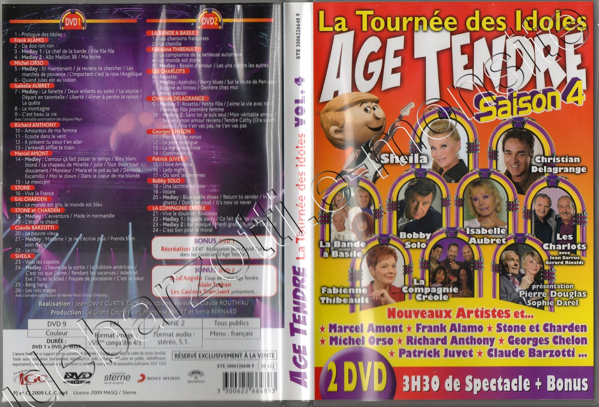 DVD age tendre saison 4 (2009)