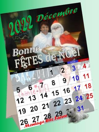 Calendrier decembre 2019 eric