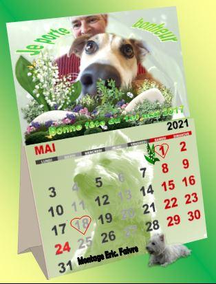 Calendrier mai 2021 eric