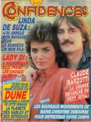 Confidences N° 1939 du 1er février 1985 pages 10 et 11 et 42 (1 page et demi et 1 quart de page) Mes parents ont souffert pour m'offrir le bonheur