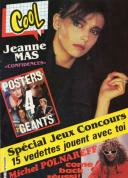 COOL N° 8 de juillet 1985 page 24 (1 page) Grille de jeux mots croisés avec photo de Claude