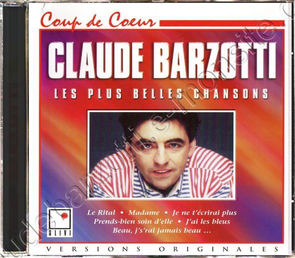 CD bestof coup de coeur les plus belles chansons (Canada) 1998