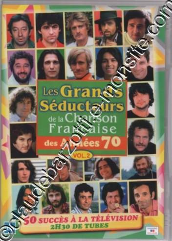 DVD "Les grands séducteurs de la chanson française" chez Marianne Mélodie de 2022 (3 220019 839447) Claude Barzotti Madame