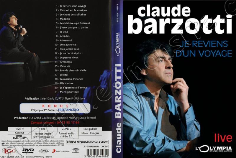 DVD Olympia jaquette recto et verso