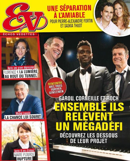 ECHOS VEDETTES du 7 novembre 2015 page 60 (1 tiers de page) 15 cures de désintoxication  pour Claude Barzotti