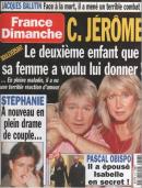 France Dimanche 2797 du 7 avril 2000 page 11 (1 demi page) mort de son papa