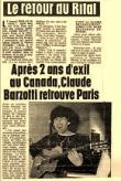 Ici Paris de 1987  (1 page) 