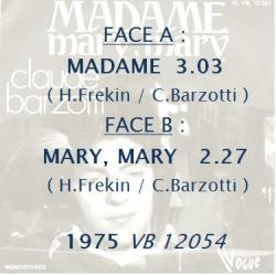 Madame / Mary mary