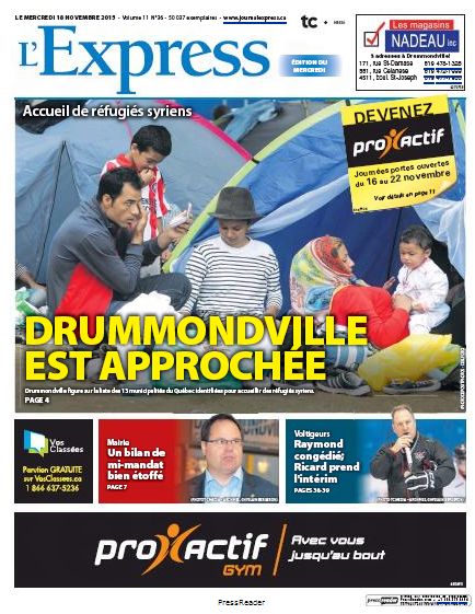 L express couverture