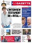La Nouvelle gazette Belgique du lundi 26 juin 2023 pages 22 et 23 (2 pages + photos) L'interview testament de Claude Barzotti "Je ne regrette rien"