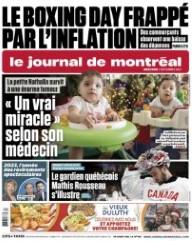 Le journal de Montréal page 32 (3 lignes) 24 juin: Le chanteur Belge Claude Barzotti s'ajoute à la liste des grands disparus