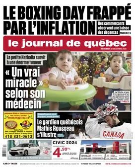 Le journal de Québec page 32 (3 lignes) 24 juin: Le chanteur Belge Claude Barzotti s'ajoute à la liste des grands disparus