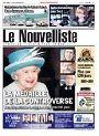 Le Nouvelliste du 8 février 2012 page 27 (1/3 de page + photo NB) Claude Barzotti charmé par les Québécois