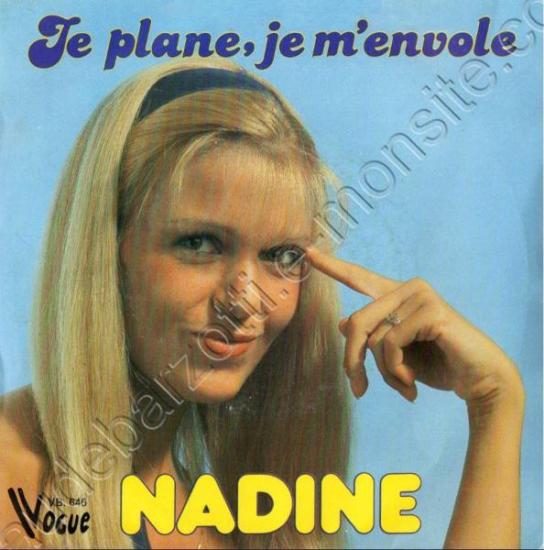 45 Tours Nadine Je plane je m'envole