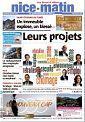 Nice Matin 15 novembre 2015 page 15 (3/4 de page + photo) Claude Barzotti en concert à Contes Nice Matin 15 novembre 2015