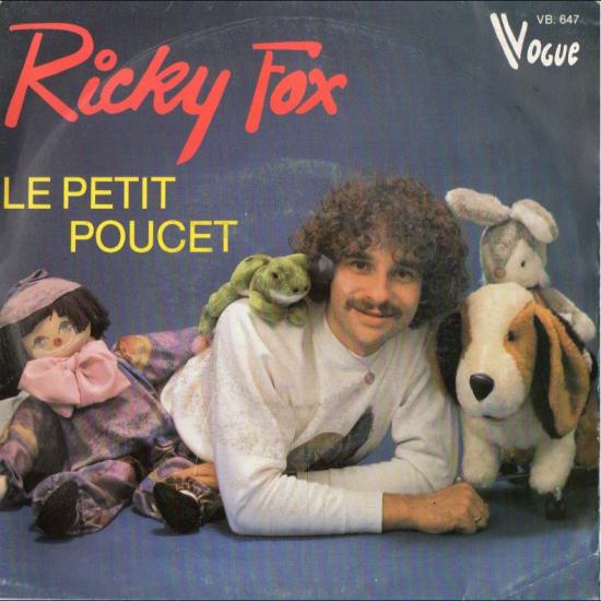 45 T Ricky Fox Le petit poucet / Le bateau pirate  1981