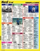 Programme Télé Loisirs du mardi 26 mai 1987 p 62 (1/10 de page + 1 photo) TMC Clips 20h00